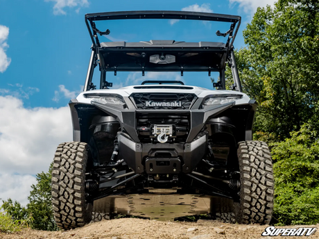 Kawasaki Ridge Scratch-Resistant Flip Windshield by SuperATV