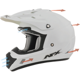 AFX FX-17Y Helmet - Matte Black - YOUTH MEDIUM