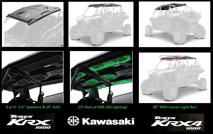 Kawasaki Teryx KRX 1000 Hifonics Audio Roof