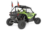 Whip Mount | Bed |  4' Multl-Color LED Whip Pair | Honda Talon 1000