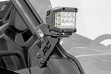 LED Light | A Pillar Mount | 2" Chrome Pair | Wide Angle | Polaris RZR PRO XP