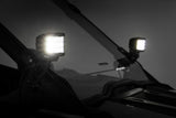 LED Light | A Pillar Mount | 2" Chrome Pair | Wide Angle | Polaris RZR PRO XP