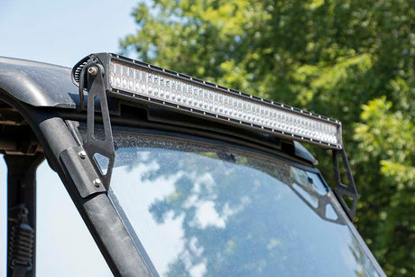 LED Light | Windshield | 50" Black Dual Row | Can-Am Defender HD 5/HD 8/HD 9/HD 10