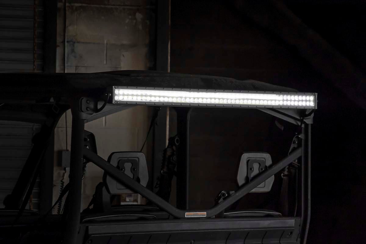 LED Light Kit | Cab Mount | 50" Black Dual Row | Can-Am Defender HD8