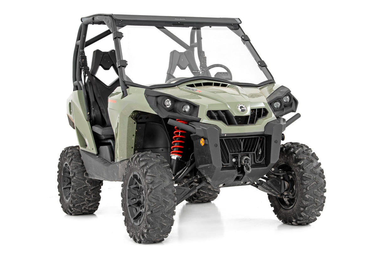 Full Windshield | Scratch Resistant | Can-Am Commander 1000