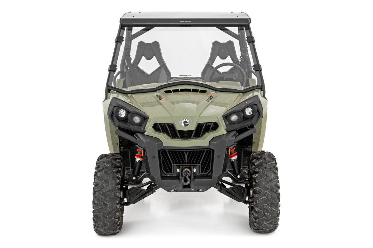 Full Windshield | Scratch Resistant | Can-Am Commander 1000