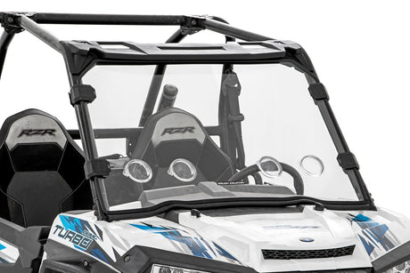 Vented Full Windshield | Scratch Resistant | Polaris RZR