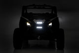 LED Light Kit | Grille Mount | 6" Black Slimline | Can-Am Maverick X3