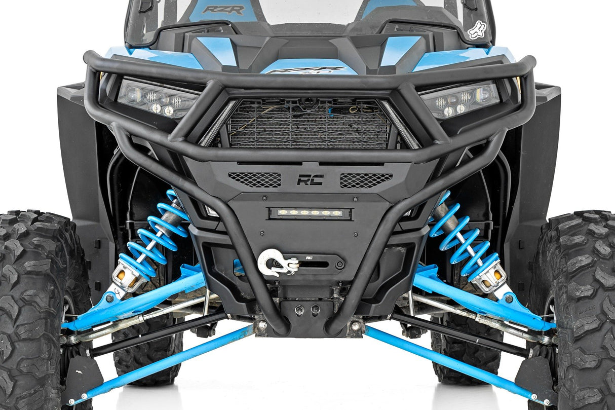 Tubular Bumper | Front | Black Series LED | 6" Light | Slim Line | Polaris RZR XP 1000