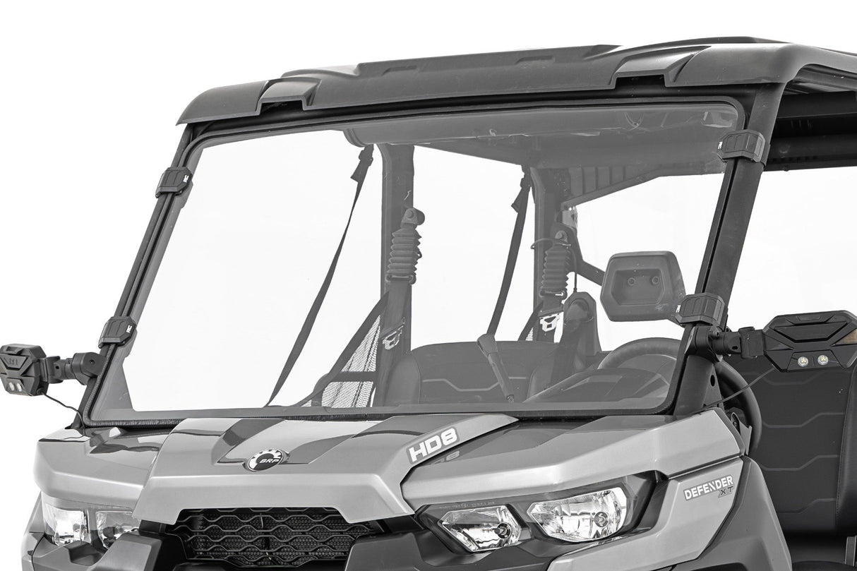 Full Windshield | Scratch Resistant | Can-Am Defender HD 8/HD 9/HD 10