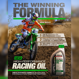 KPO Full Synthetic 4-Stroke Racing Oil 10W-40