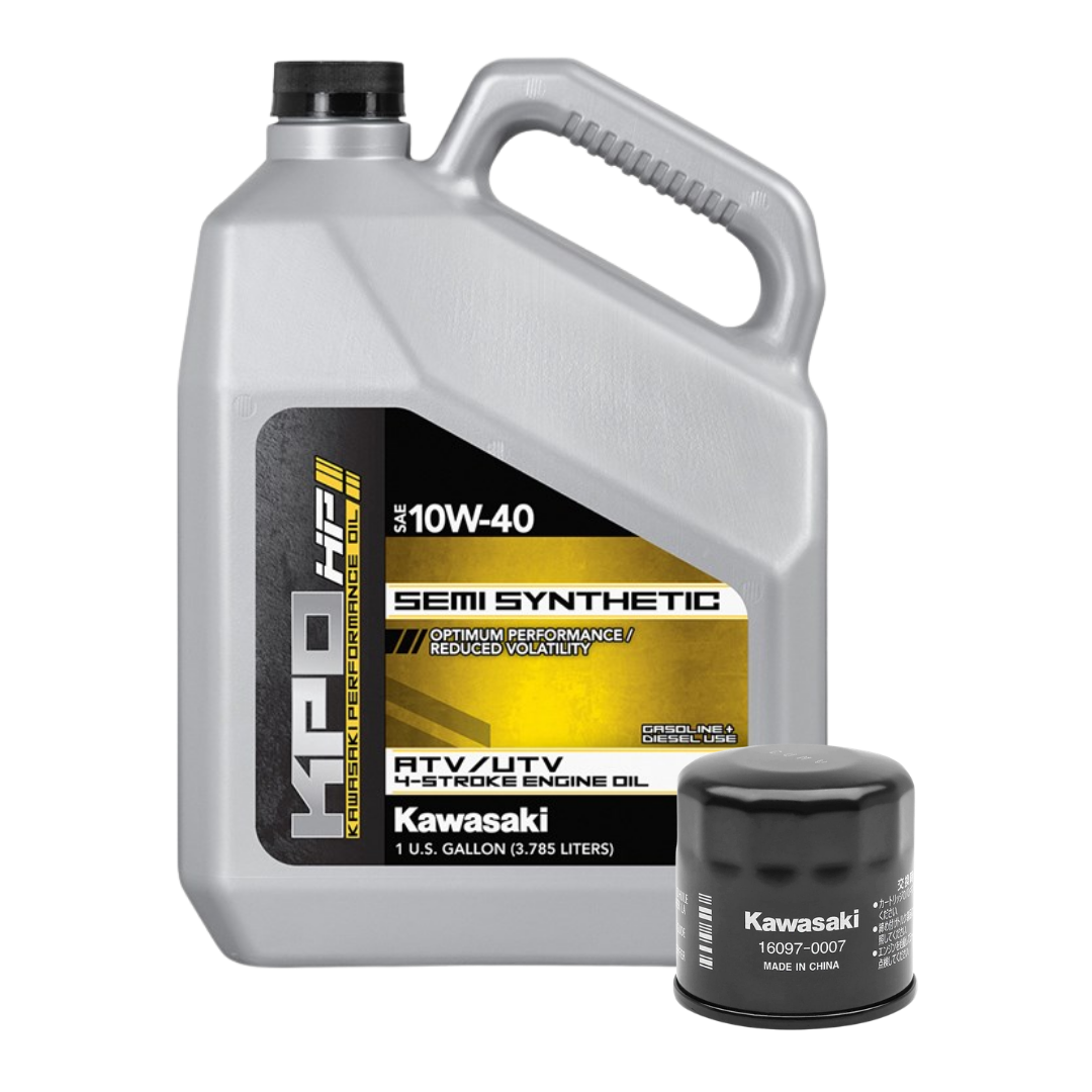 OEM Oil Change Kit for Kawasaki Teryx KRX 1000 - Gallon