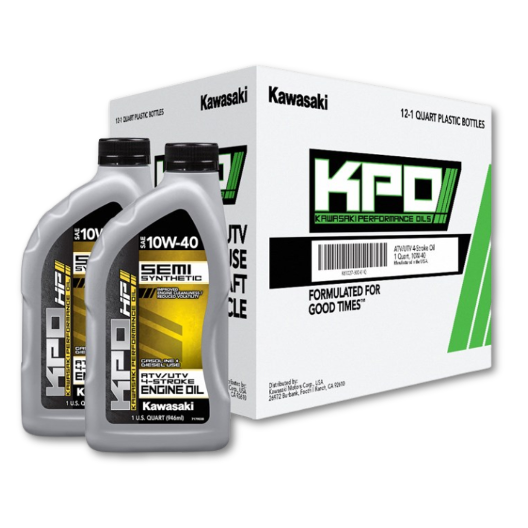 KPO UTV & ATV Semi-Synthetic 4-Stroke Engine Oil 10W-40 Quart