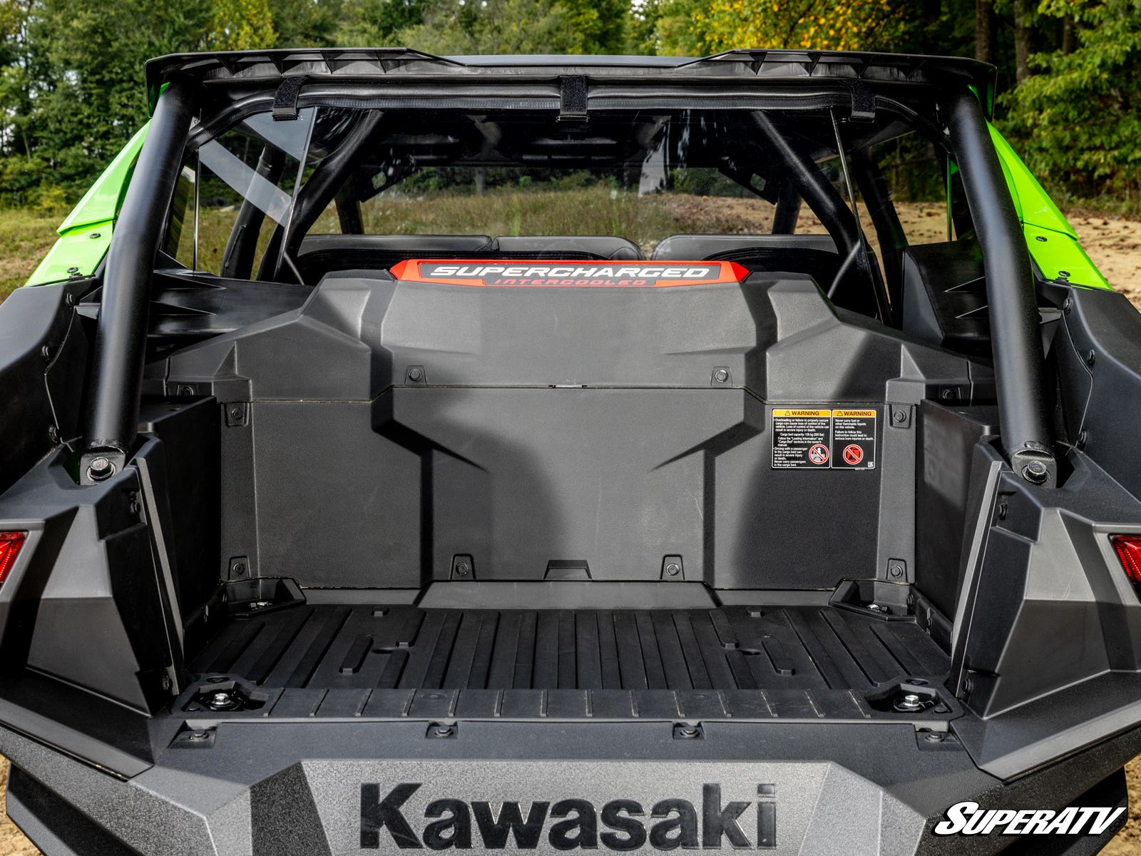 Kawasaki Teryx H2 Rear Windshield – Polycarbonate Mud and Debris