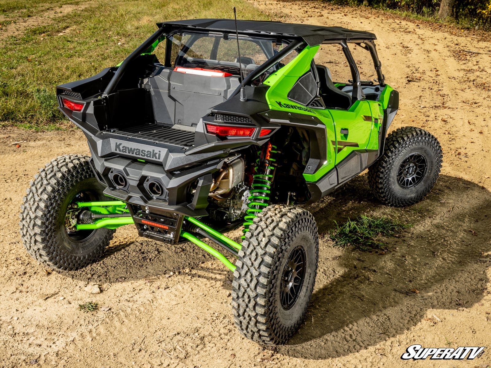 Kawasaki Teryx H2 Rear Windshield – Polycarbonate Mud and Debris