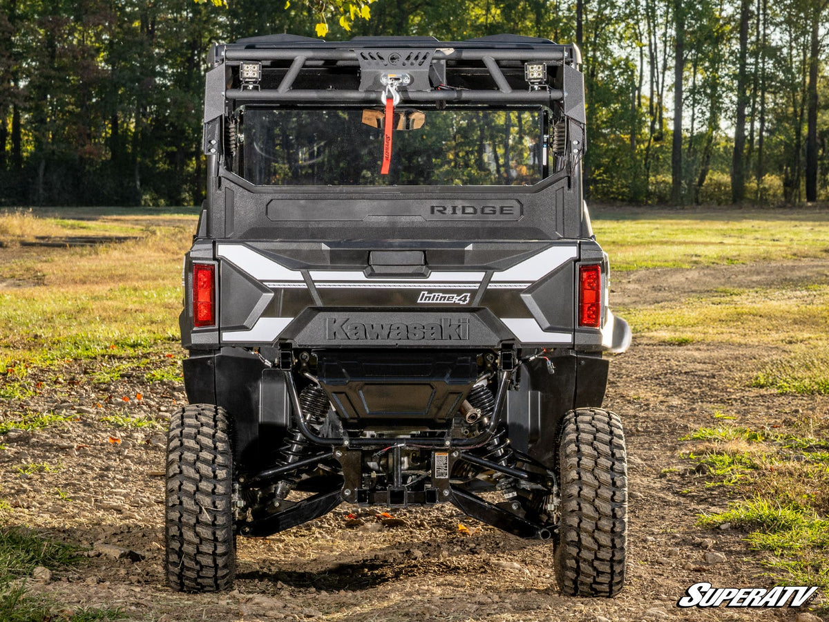 Kawasaki Ridge Rack Kawasaki Ridge Game Loader Rack with 500 lb Winch – Heavy-Duty Cargo ...