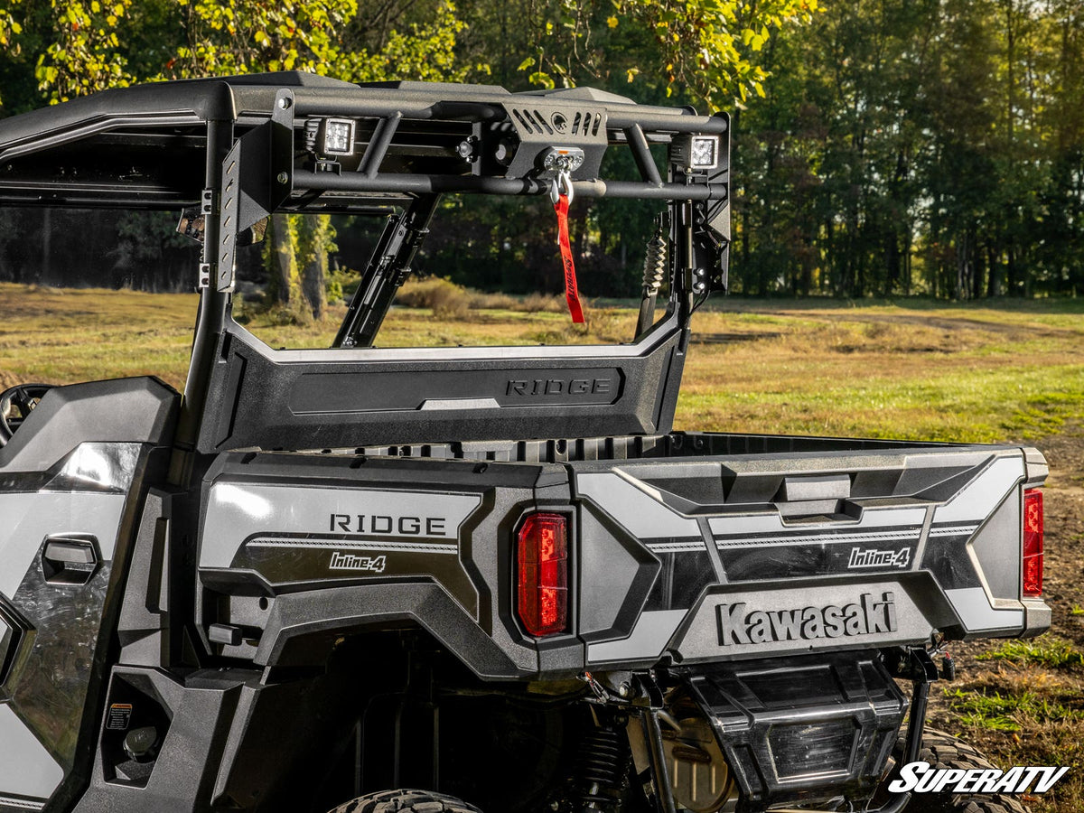 Ridge Rack Kawasaki Ridge Game Loader Rack with 500 lb Winch – Heavy-Duty Cargo ...