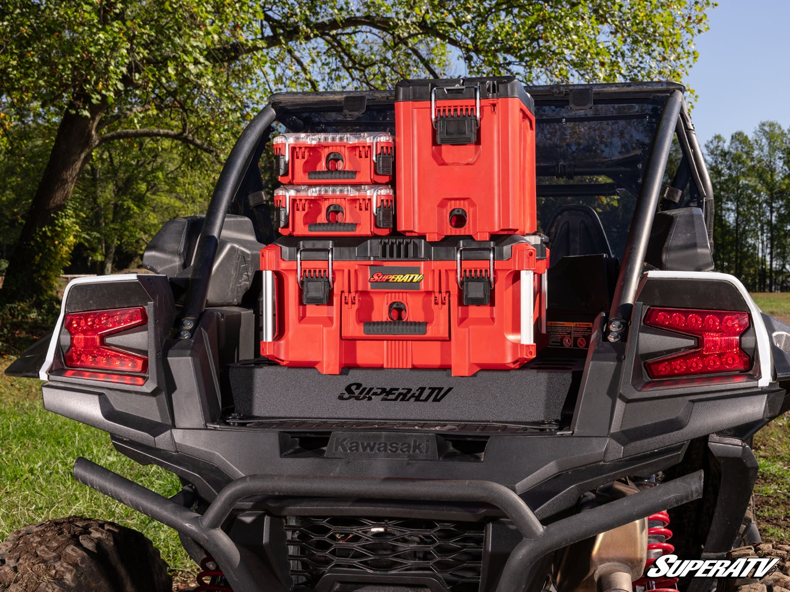 Kawasaki Teryx H2 Milwaukee Compatible Bed Mount – Secure Packout