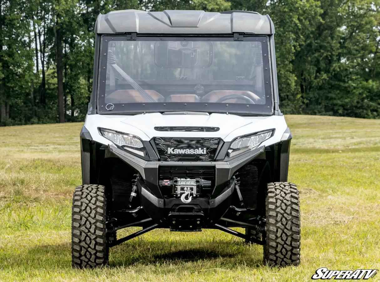 Kawasaki Ridge MaxDrive Power Flip Windshield by SuperATV