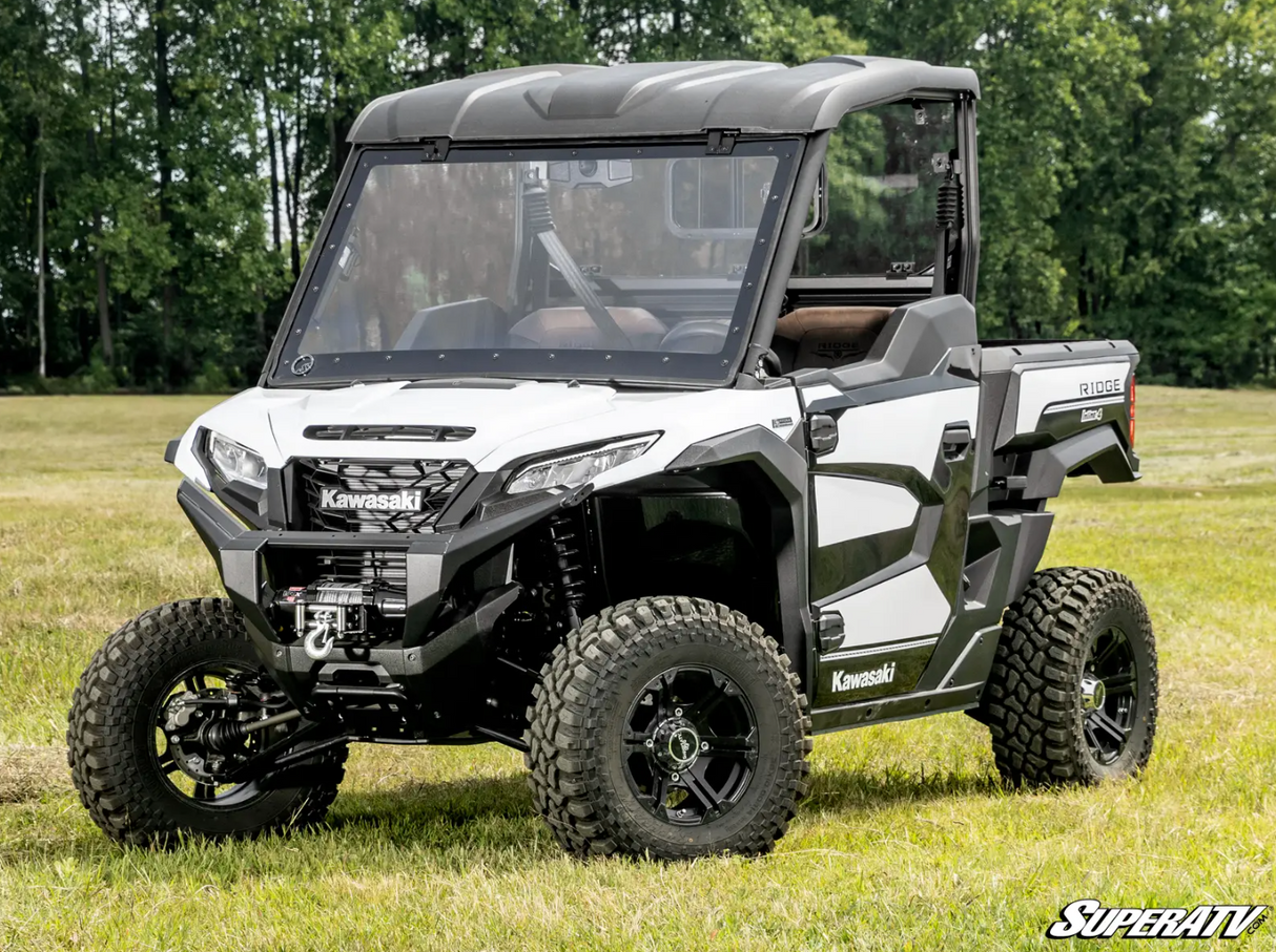 Kawasaki Ridge MaxDrive Power Flip Windshield by SuperATV