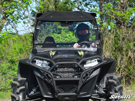 Polaris RZR Full Windshield Scratch Resistant Polycarbonate - Clear