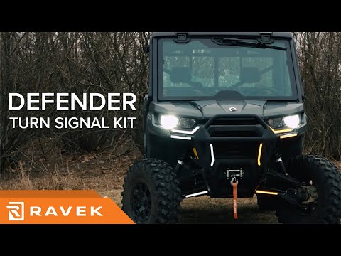 Can-Am Defender Auto Cancel Turn Signal Kit with Signature Lights Gen 2