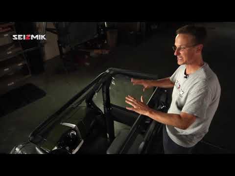 SEIZMIK DOORS RANGER MID SIZE '09-14 W/ROUND ROLL CAGE TUBES
