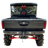 Can-Am Defender Rear Winch Bumper – with LED Lights & Hidden Winch Mount