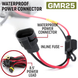 GMR25 Waterproof GMRS Band Mobile Radio with Antenna