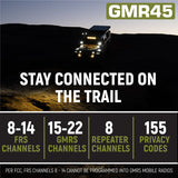 GMR45 High Power GMRS Band Mobile Radio with Antenna