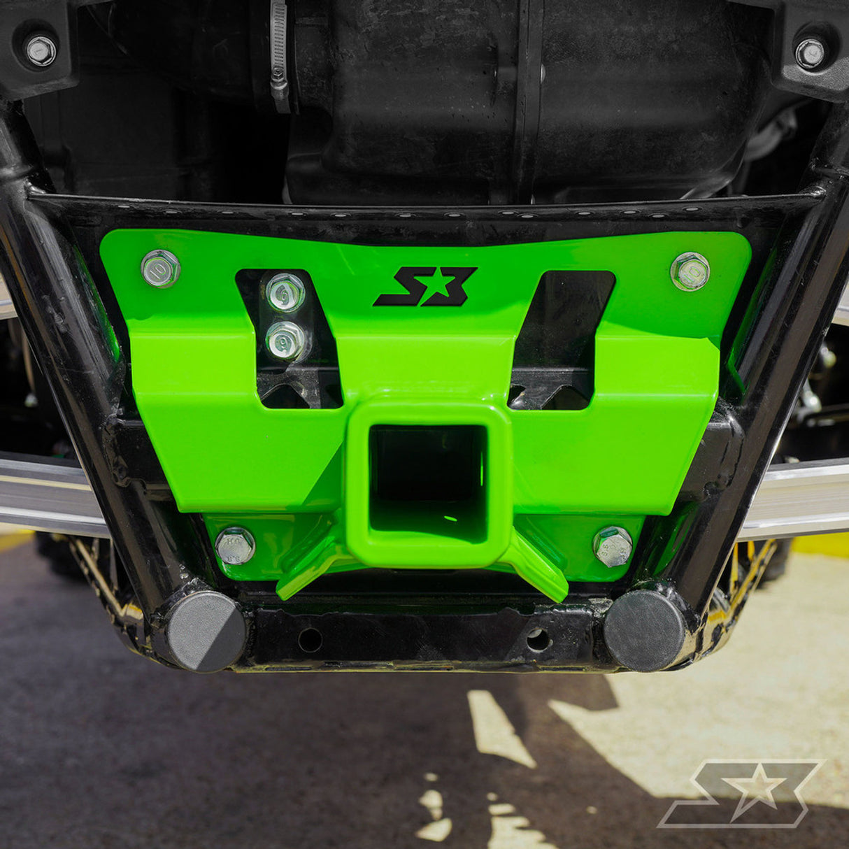 Kawasaki Teryx KRX / H2 2" Hitch Receiver Plate OEM Kawi Green