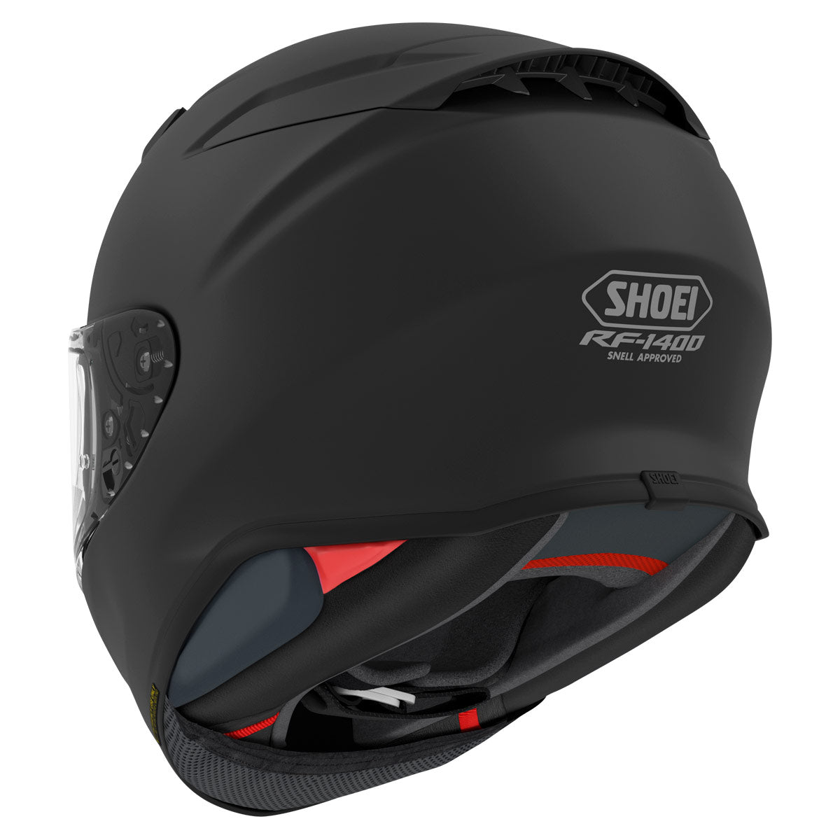 SHOEI RF-1400 Matte Black Helmet – Aerodynamic, Safe, and