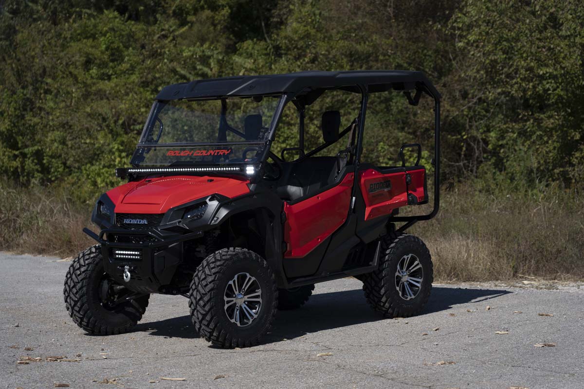 LED Light Kit | Cage Mount | 2" Black Pair | Honda Pioneer