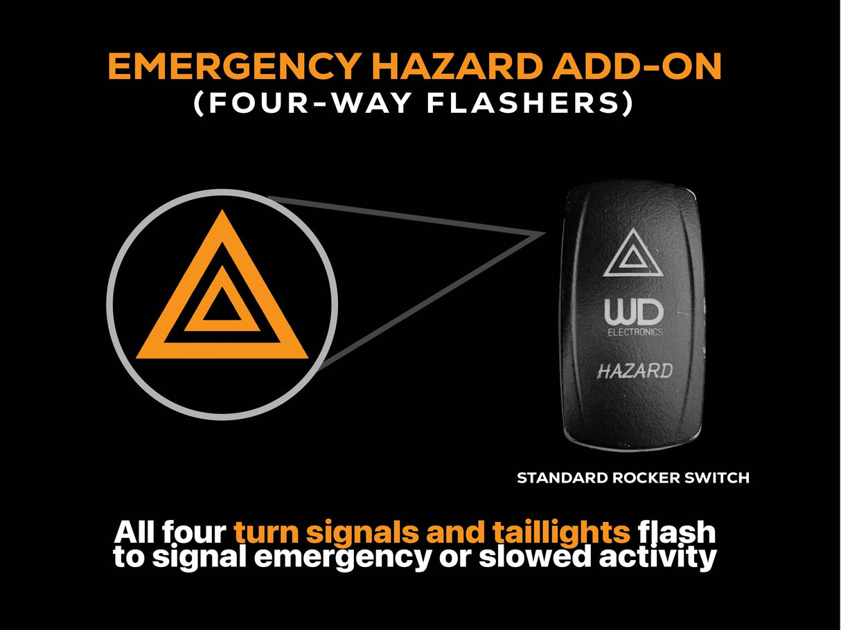 Kawasaki Ridge 2024+ - Fully Integrated LED Sequential Signal Kit