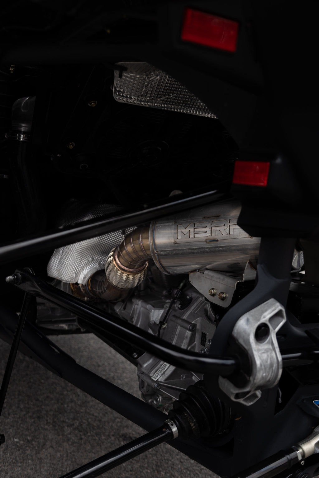 Can-Am Maverick R Performance Series, Slip-on Straight Core Exhaust
