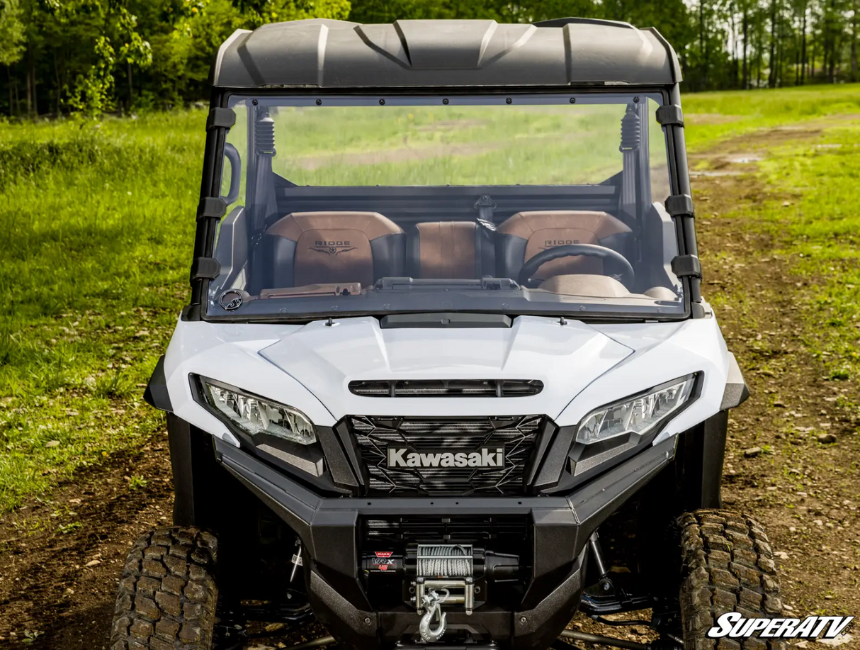 KAWASAKI RIDGE SCRATCH-RESISTANT FULL WINDSHIELD by Super ATV