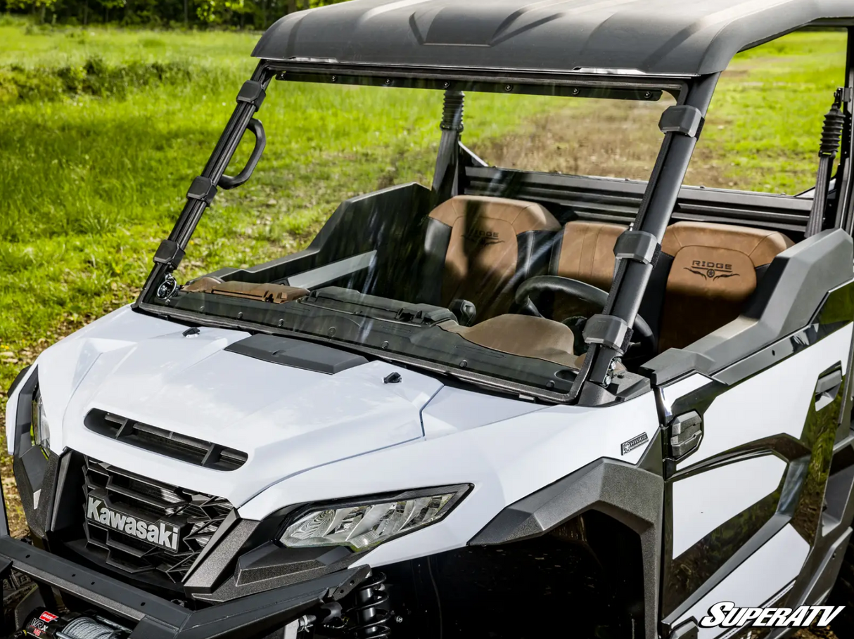 KAWASAKI RIDGE SCRATCH-RESISTANT FULL WINDSHIELD by Super ATV