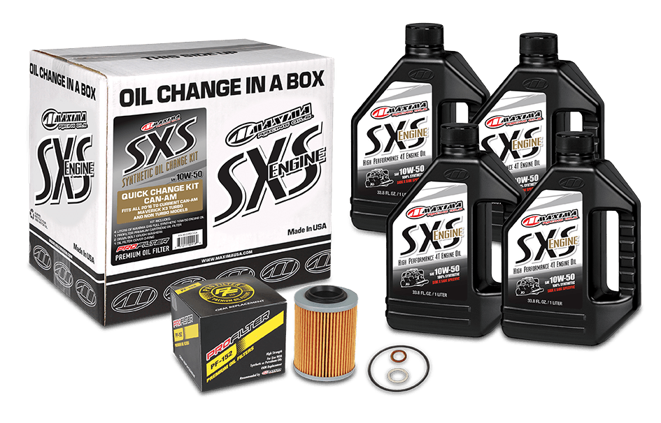 Maxima SXS Synthetic 4-Stroke Oil 10W50 Maxima SXS Synthetic 4-Stroke Oil 10W50