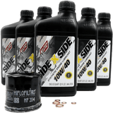 Side X Side Oil Change Kit 10w40 With Oil Filter Yamaha - AWESOMEOFFROAD.COM
