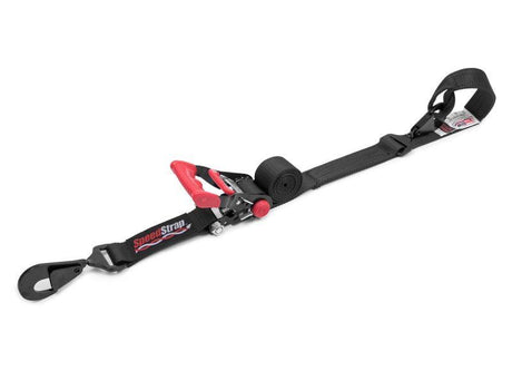 SpeedStrap 1 1/2In X 6Ft Ratchet Tie-Down w/ Soft-Tie - Black - AWESOMEOFFROAD.COM