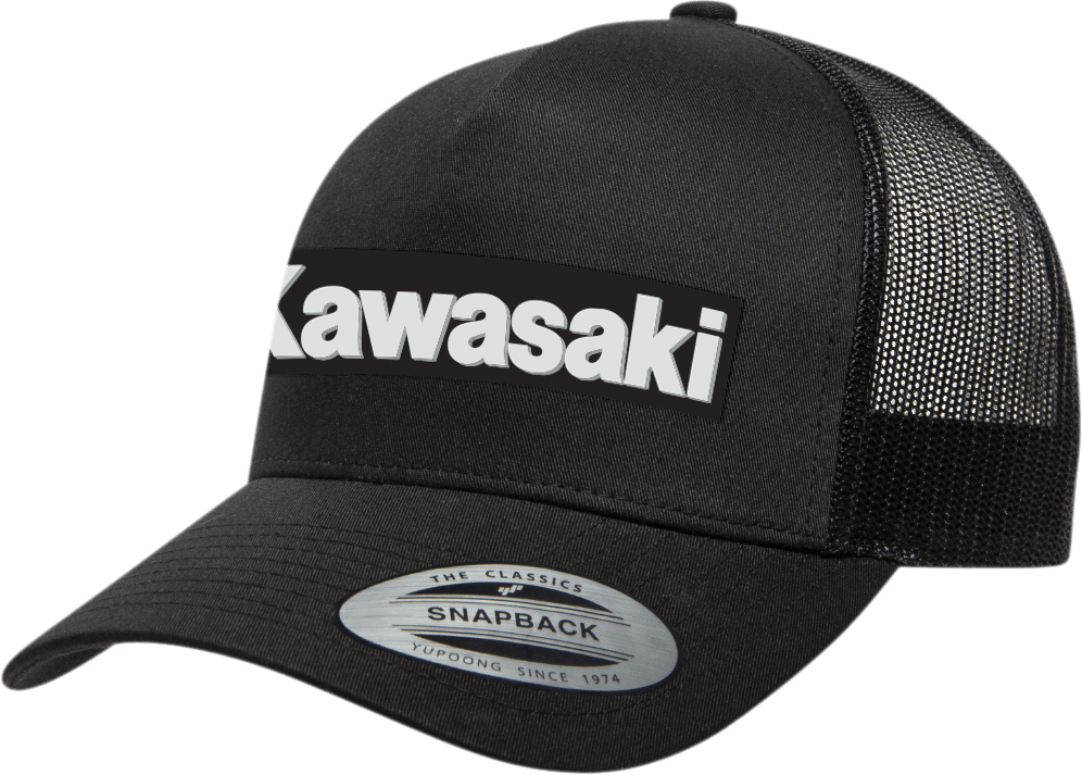 FACTORY EFFEX Kawasaki Core Hat - Black - One Size 25-86102