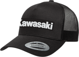 FACTORY EFFEX Kawasaki Core Hat - Black - One Size 25-86102 - AWESOMEOFFROAD.COM