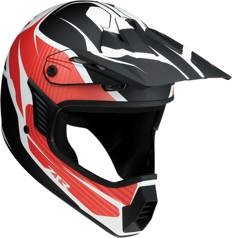 Z1R Child Rise Helmet - Flame - Red - S/M 0111-1433 - AWESOMEOFFROAD.COM