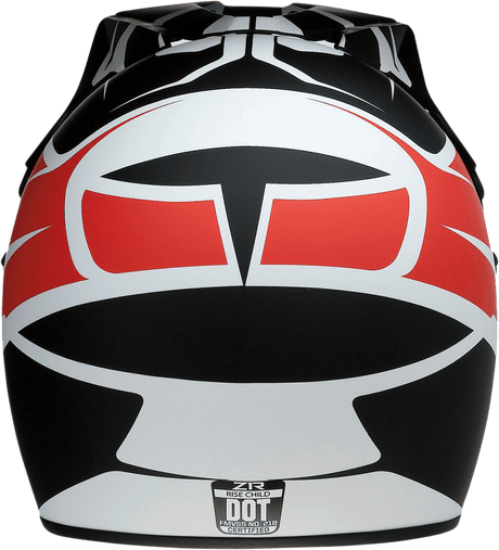 Z1R Child Rise Helmet - Flame - Red - S/M 0111-1433 - AWESOMEOFFROAD.COM