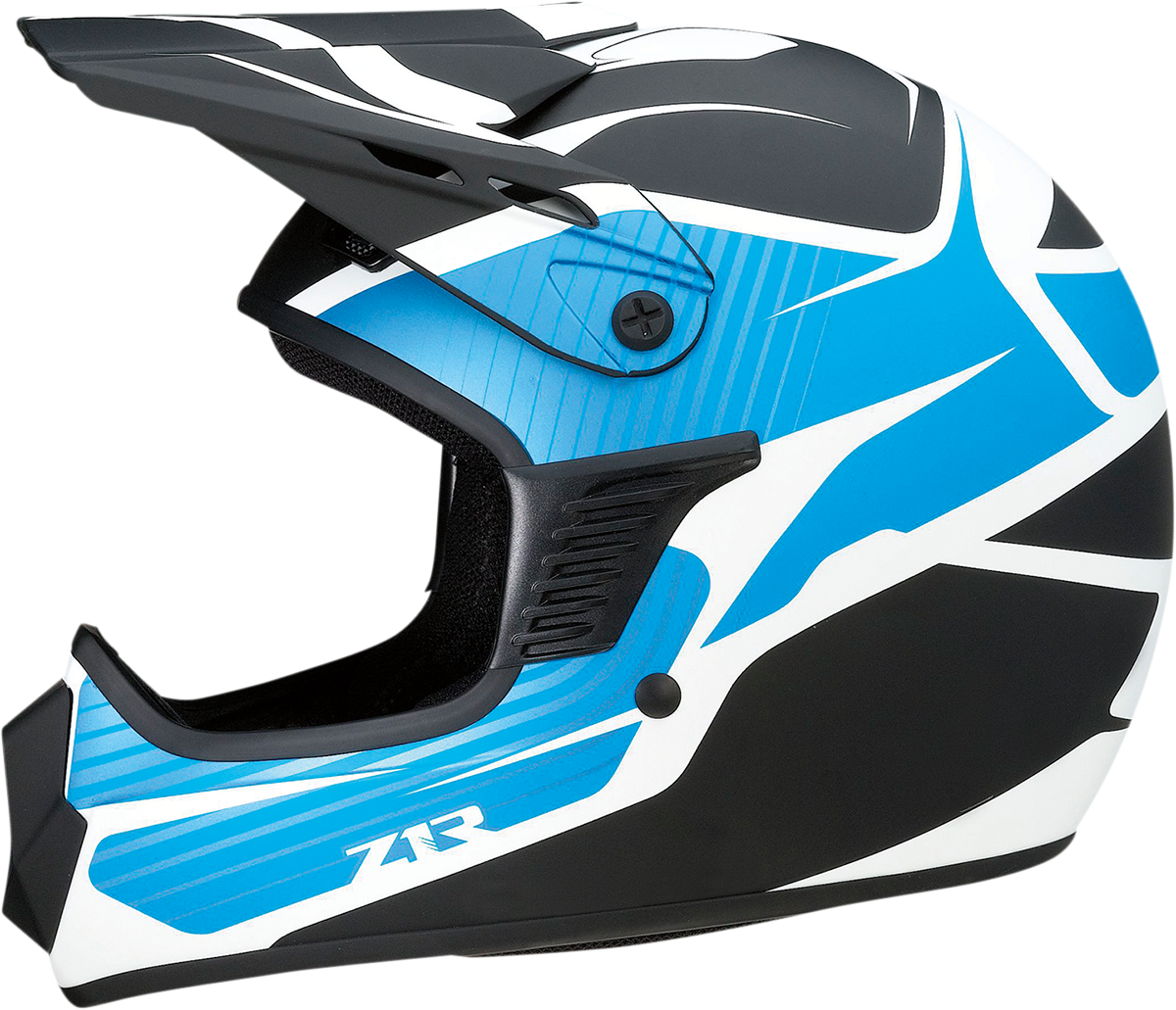 Z1R Child Rise Helmet - Flame - Blue - L/XL 0111-1436