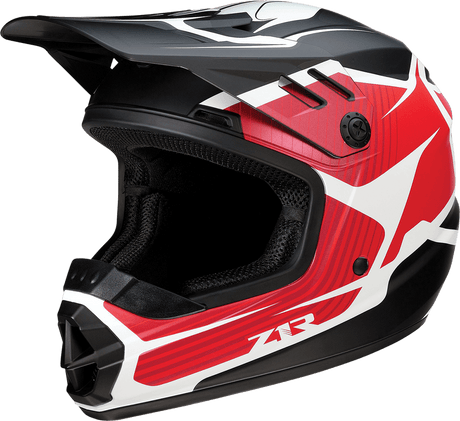 Z1R Youth Rise Helmet - Flame - Red - Small 0111-1445 - AWESOMEOFFROAD.COM