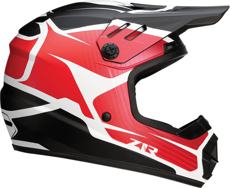 Z1R Youth Rise Helmet - Flame - Red - Small 0111-1445 - AWESOMEOFFROAD.COM