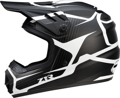 Z1R Youth Rise Helmet - Flame - Black - Small 0111-1439 - AWESOMEOFFROAD.COM