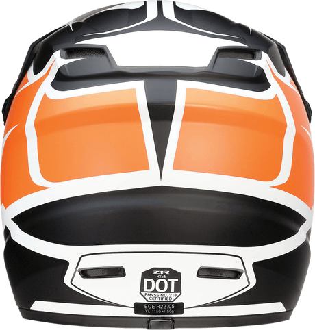 Z1R Youth Rise Helmet - Flame - Orange - Large 0111-1444 - AWESOMEOFFROAD.COM