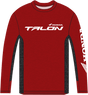 HONDA APPAREL Honda Talon Long-Sleeve T-Shirt - Red - AWESOMEOFFROAD.COM